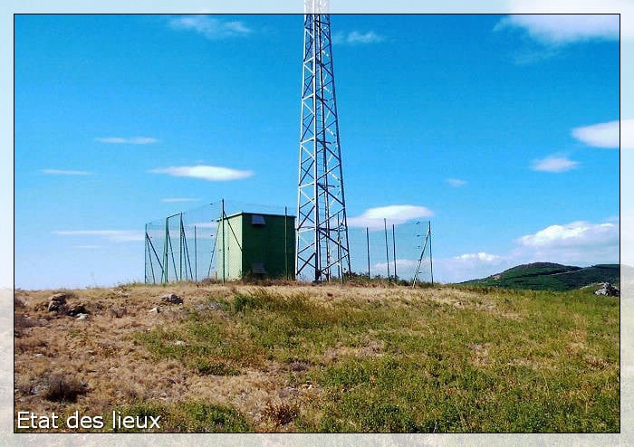 Photomontage 3D antennes relai