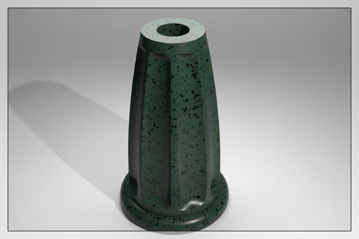 Images fichier 3D pour injection plastique