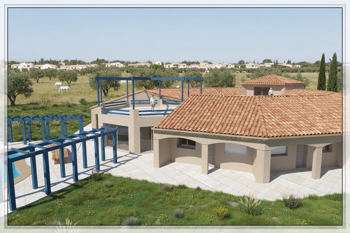 Perspective d'illustration 3D